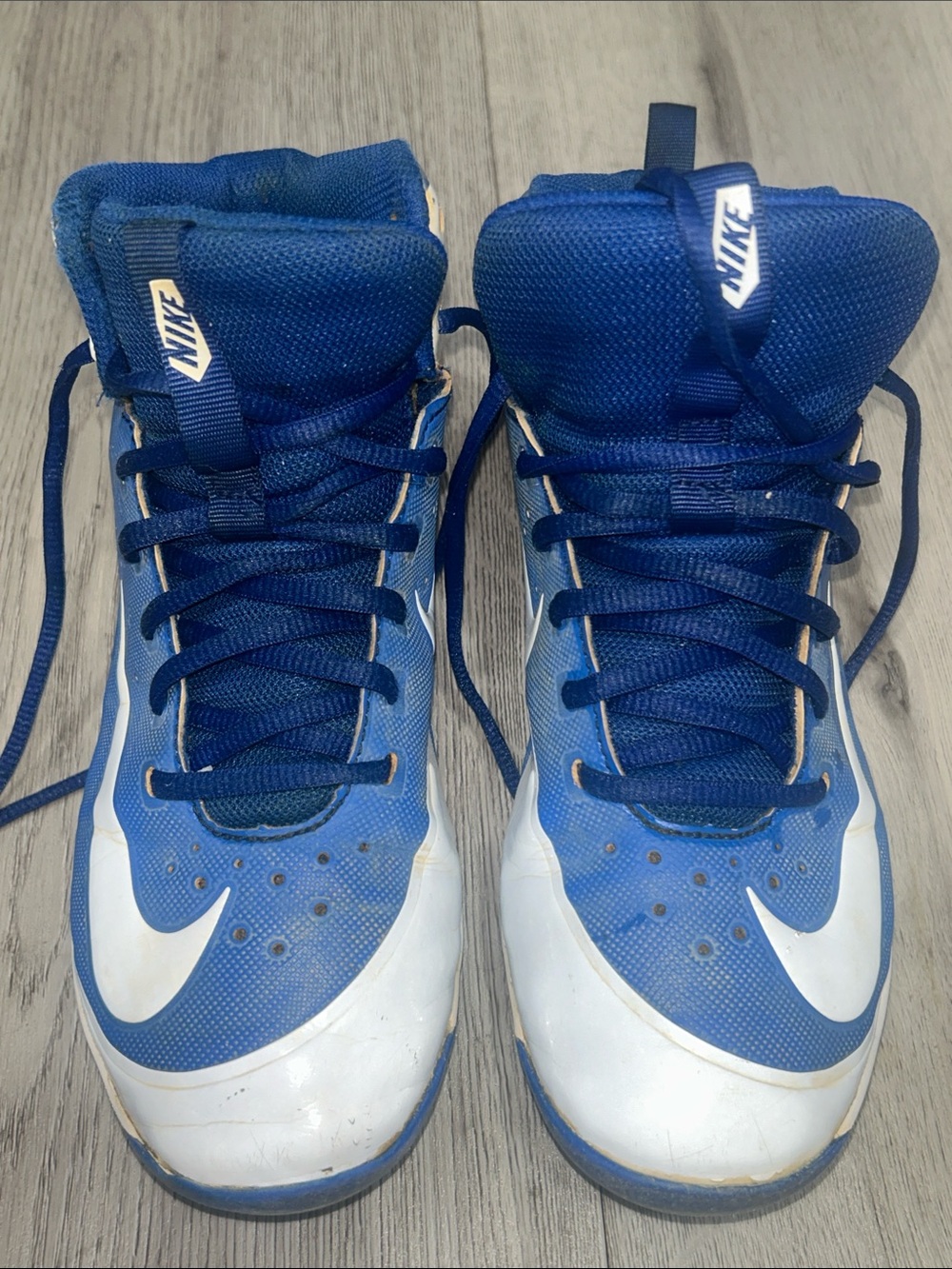 Nike Alpha Huarache Pro Mid baseball cleats size 5Y